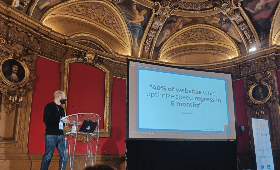 40% of websites which optimize speed regress in 6 months